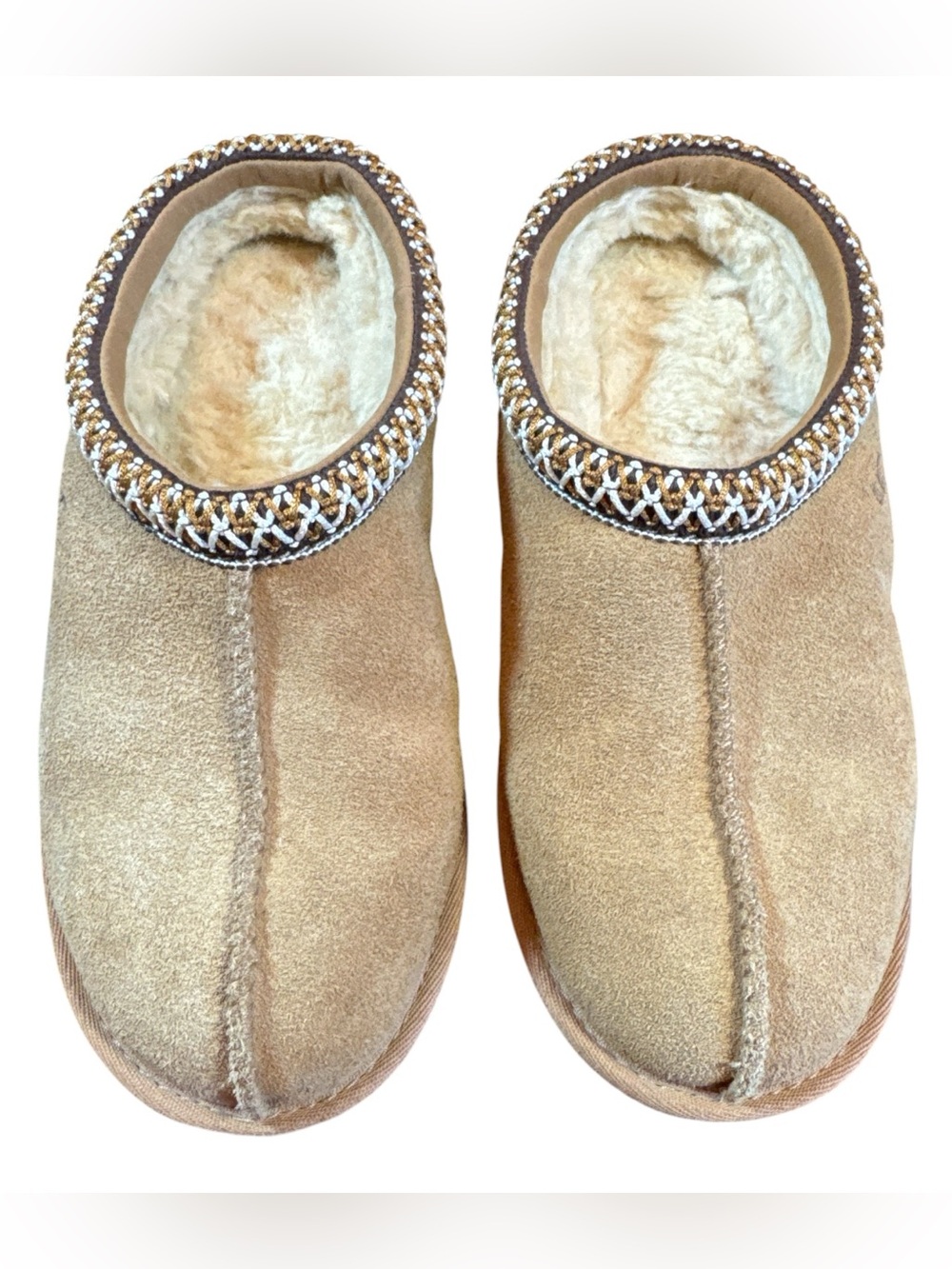 UGG Kids 1143776K TAZZ Slippers Unisex Shoes Size 3 Sand Tan